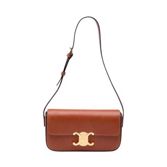 Celine Borsa a spalla Triomphe Claude Pre-owned - - Pre-owned - Donna - Marrone - ONE SIZE