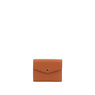 Pourchet Accessoires, Dames, Oranje, ONE Size, Leer, Medium Portemonnee