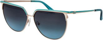 Guess Cat Eye Zonnebril - Dames - Zonnebrillen - Geel - ONE Size - Accessoires
