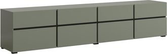 Petits Meubles Mueble TV 4 puertas 225 cm estratificado Verde