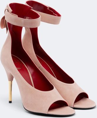 Valentino Garavani Fatale bow-detail suede sandals