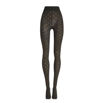 Wolford Calze Cotone Daisy - - Underwear - Donna - Marrone - L