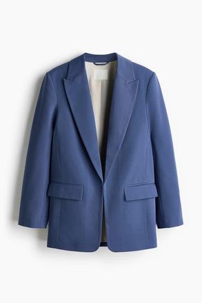 H&M Throw-on Blazer in Pigeon Blue at Nordstrom, Size Xx-Small