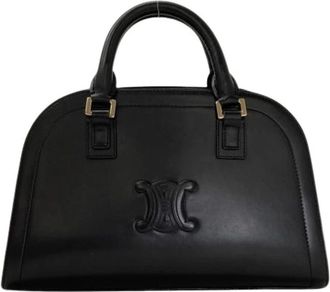 Celine Pre-owned Vintage Handtas - Dames - Vintage Handtas - Zwart - ONE Size - Leer - Vintage