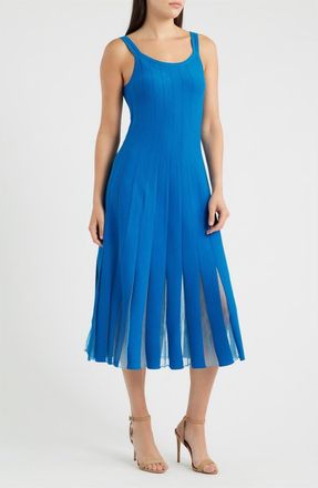 Elie Tahari The Raelynn Knit Dress in Deep Blue at Nordstrom, Size X-Small
