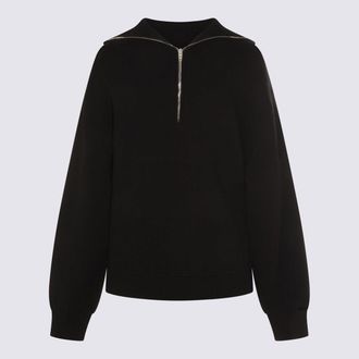 Balenciaga Womens Sweaters Black _100 % Co