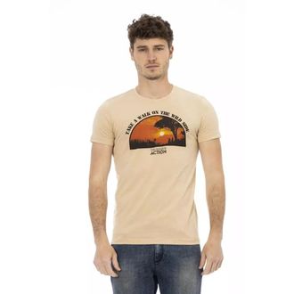 Trussardi Hombre, Camisetas, Beige, Talla: 2XL