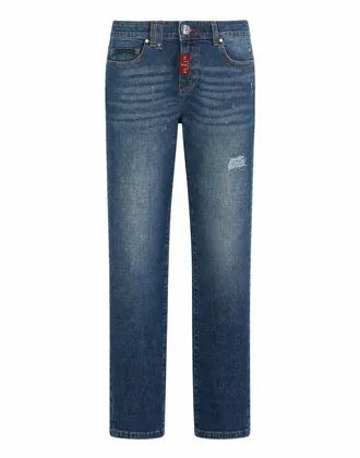 Philipp Plein Straight Supreme Fit Jeans Basic