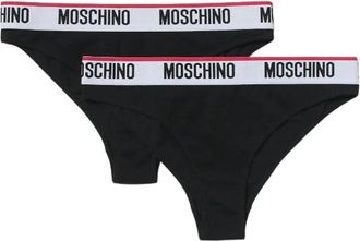 Moschino Comfort Fit Ondergoed - Dames - Onderbroek - Zwart - M - Katoen - Ondergoed