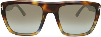 Tom Ford FT1077 ALBERTO 55G Mens Sunglasses Tortoiseshell Size 55