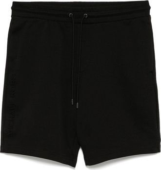 Michael Kors logo-embossed shorts - men - Cotton/Polyester - M - Black