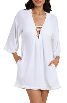 La Blanca Wild Nomad Cover-Up Dress in White at Nordstrom, Size X-Large
