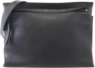 Loewe Pre-owned Cross Body Bags, female, Blue, Size: ONE SIZE Pre-owned Shoulder bag