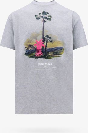 Palm Angels Organic cotton t-shirt with douby lost in amazonia patch - PALM ANGELS - gender_Man