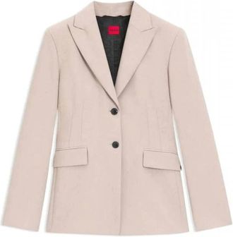 HUGO BOSS Heren, Jassen, Beige, Maat: 2XS