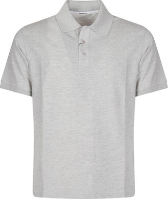 Saint Laurent Tops, Heren, Grijs, S, Polo Shirts