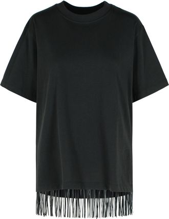 Sportmax Sportmax Teatino Black Cotton T Shirt