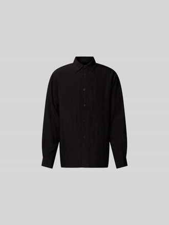 Won Hundred Freizeithemd mit Kentkragen in Black, Gr&ouml;&szlig;e XL