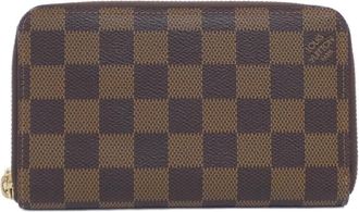 Louis Vuitton Ebene Coated Canvas Coin Purse/Coin Case (Pre-Owned)
