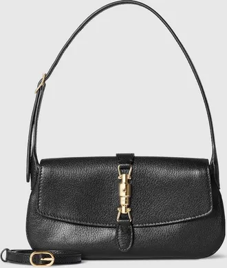 Gucci Jackie Mini Bag, Black, Leather