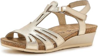 Naot Starlet Womens Wedge Shoes Radiant Gold Leather : EU 41 (US Womens 10) M