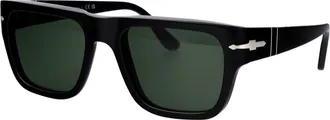 Persol Unisex Sunglasses 0po3348s Black Acetate