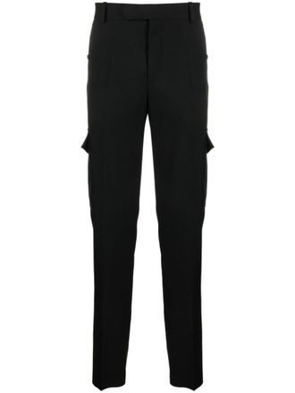 Alexander McQueen Black Tapered Joggers