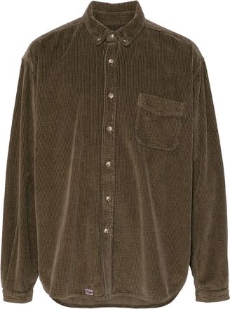 ERL corduroy shirt - unisex - Cotton - S - Brown
