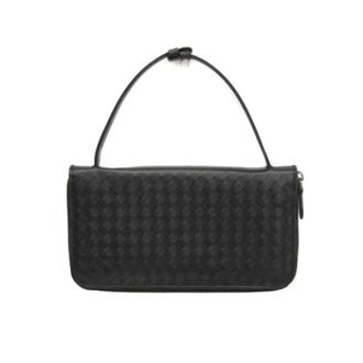 Bottega Veneta Vintage, unisex, Zwart, ONE Size, Leer, Pre-owned Vintage Clutch