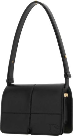 Burberry Womens Snip Shoulder Bag Black Calf