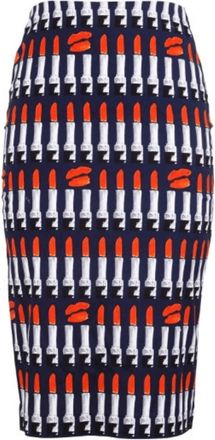 Samantha Sung Lipstick Rouge Chloe Skirt Long Skirt