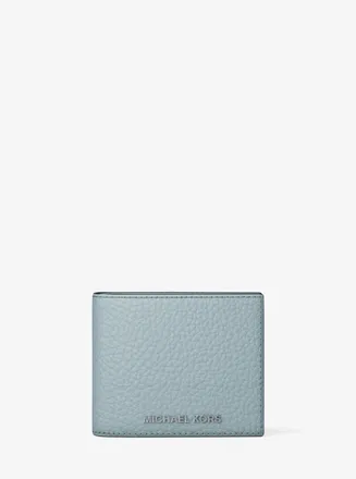 Michael Kors Hudson Pebbled Leather Billfold Wallet