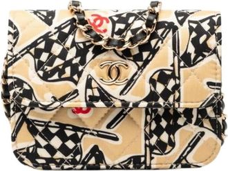 Chanel Pre-owned Mini Bags, female, Multicolor, Size: ONE SIZE Pre-owned Matelasse Mini Shoulder Bag