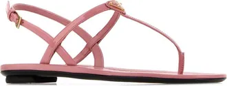 Prada Womens Sandals Pink Leather