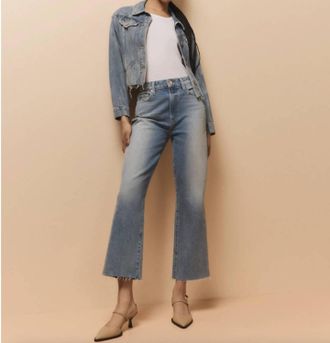 Paige Courtney Raw Hem Jeans In La Rambla