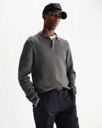 Wax London Oban Polo - Gray