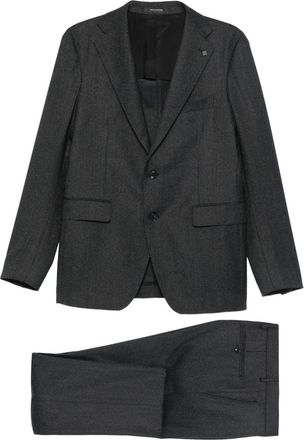 Tagliatore Completo monopetto in lana - Grigio