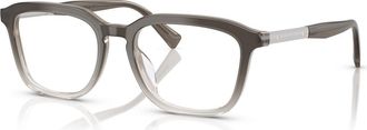 Brunello Cucinelli 53mm Rectangle optical glasses in Grey at Nordstrom