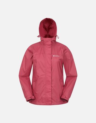 Mountain Warehouse Womens Mountain Warehouse Womens/Ladies Torrent Waterproof Jacket - Pink - Size: 20