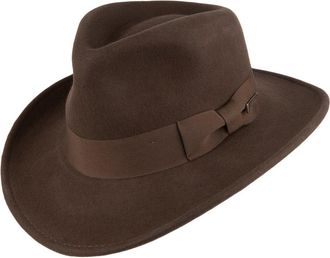 Dorfman Pacific Indiana Jones Hats Promotional Fedora - Brown XL