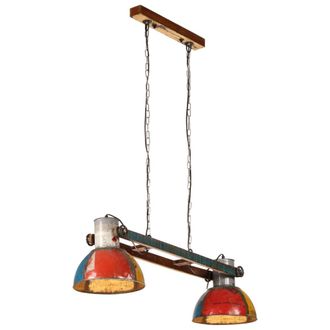 vidaXL L&aacute;mpara Colgante Industrial Multicolor E27 25 W 111 Cm Vidaxl