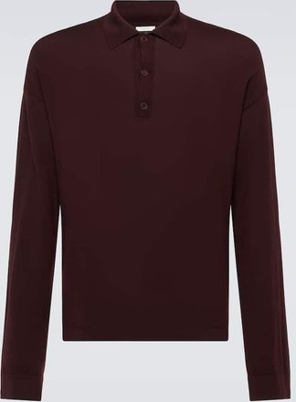 The Row Miso wool polo sweater