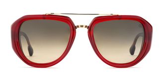 Etnia Barcelona D.T.L.A Sun RD Mens Sunglasses Red Size 57