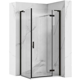 Rea Mampara De Ducha Rea Hugo Black 80x80