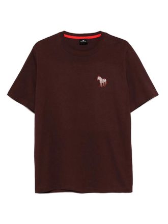 Paul Smith Zebra-embroidered T-shirt