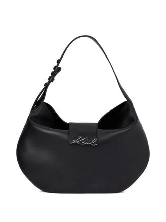 Karl Lagerfeld K/Signature shoulder bag - women - Sheepskin - OS - Black