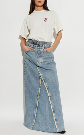 Maison Margiela T-shirt With Print, Womens, White