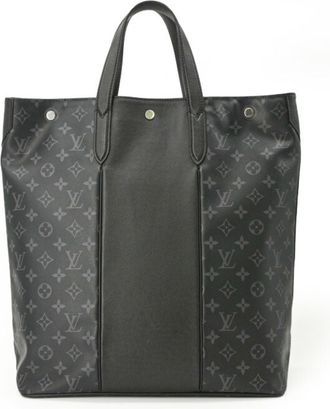 Louis Vuitton Black Monogram Noir Taigarama Monogram Handbag Tote Bag (Pre-Owned)