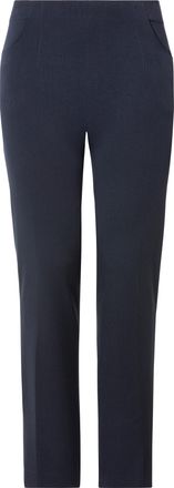 KjBrand Schlupfhose »Schlupfhose Susie in Bi-Stretch, Kammgarnoptik« Sommerhose, ideal für kräftige Oberschenkel