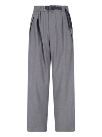 White Sand Pantaloni Dritti Cintura